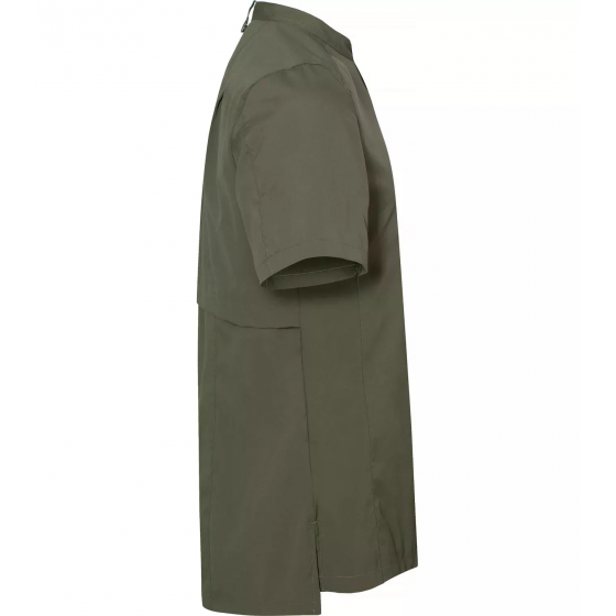 UNISEX CHEF'S SHIRT ACTION  STRETCH SHORT SLEEVE