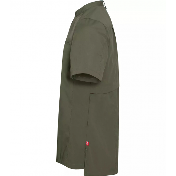 UNISEX CHEF'S SHIRT ACTION  STRETCH SHORT SLEEVE