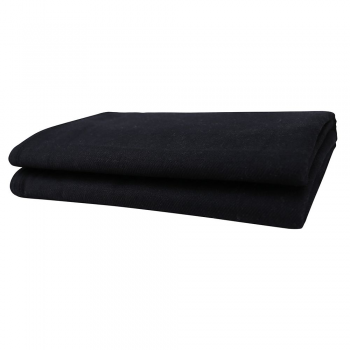 KITCHEN TOWEL BLACK 100% COTTON 50X100