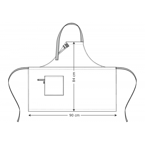 SNB bib apron 