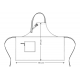 SNB bib apron 