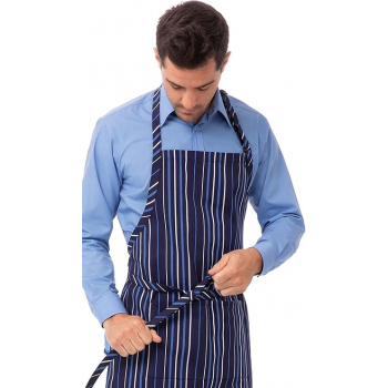 Stripe Bib Apron