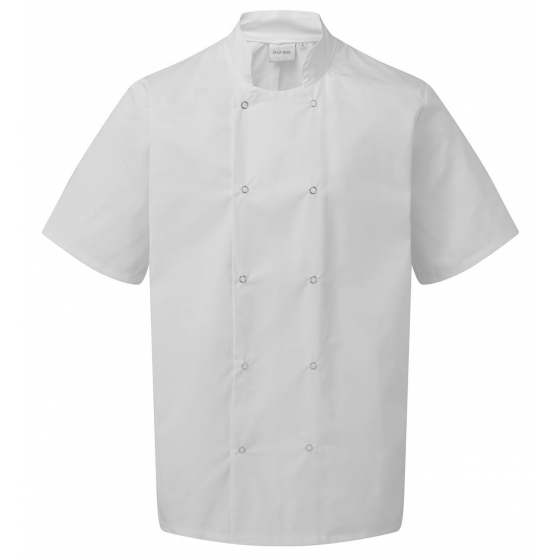 Short Sleeve Chefs Lightweight Jacket 