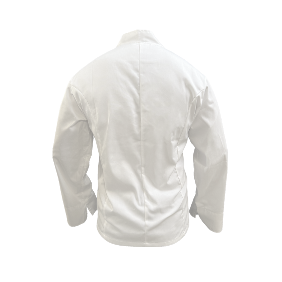 WHITE STUD CHEFS JACKET