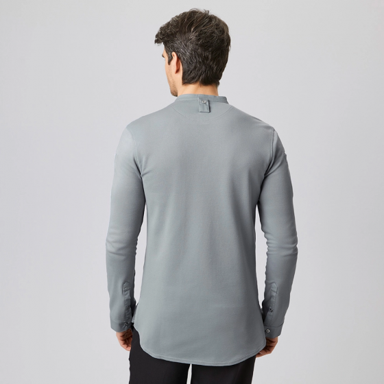 UNISEX ΣΑΚΆΚΙ SLIM FIT POLO PIQUE-ΜΑΚΡΥ ΜΑΝΙΚΙ