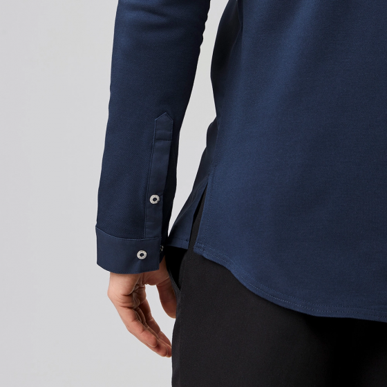 UNISEX ΣΑΚΆΚΙ SLIM FIT POLO PIQUE-ΜΑΚΡΥ ΜΑΝΙΚΙ