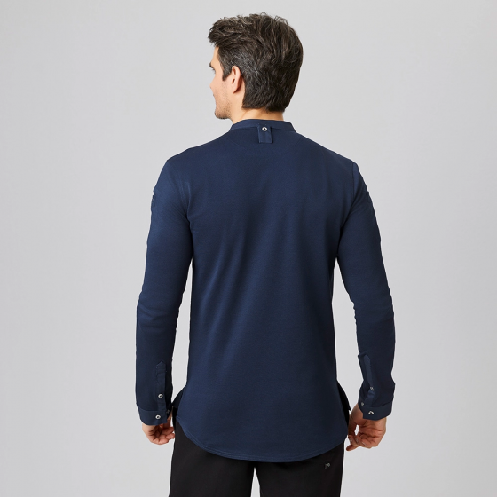 UNISEX ΣΑΚΆΚΙ SLIM FIT POLO PIQUE-ΜΑΚΡΥ ΜΑΝΙΚΙ